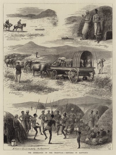 The Annexation of the Transvaal, Sketches in Kaffraria by William Ralston